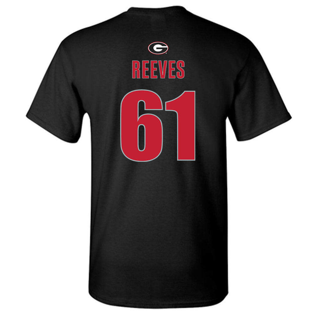 Georgia - NCAA Football : Nicholas Reeves - Classic Shersey T-Shirt-1