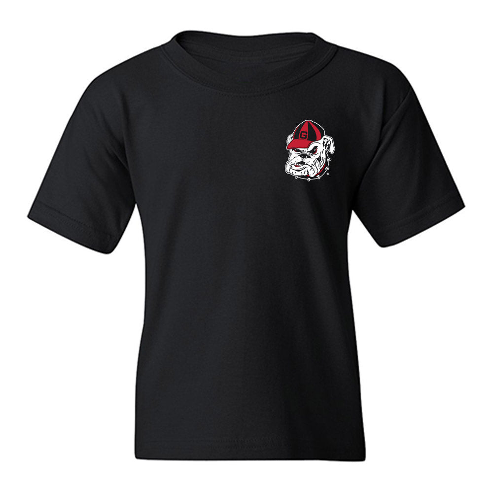 Georgia - NCAA Men's Basketball : Justin Abson - Classic Shersey Youth T-Shirt-0