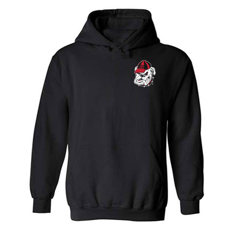 Georgia - NCAA Football : Kyron Jones - Classic Shersey Hooded Sweatshirt-0