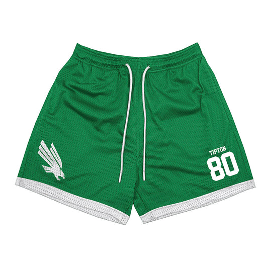North Texas - NCAA Football : Baron Tipton - Green Shorts