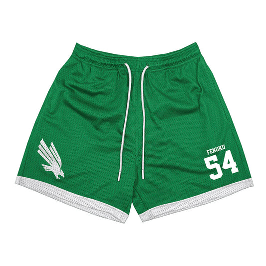 North Texas - NCAA Football : Henry Fenuku - Green Shorts-0