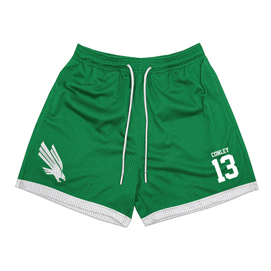 North Texas - NCAA Softball : Madison Conley - Green Shorts-0