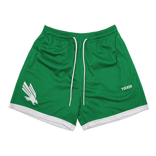 North Texas - NCAA Women's Track & Field : Kendahl Tucker - Green Shorts-0