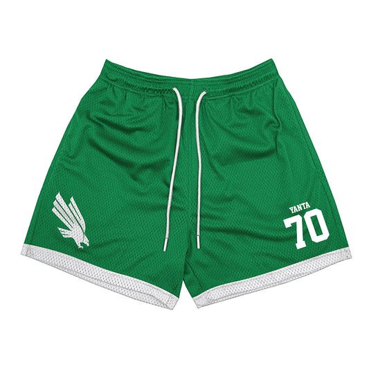 North Texas - NCAA Football : Tay Yanta - Green Shorts-0