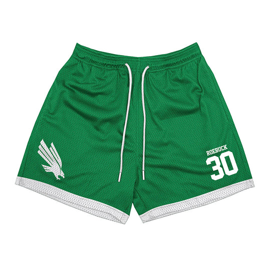 North Texas - NCAA Women's Soccer : Rachel Roebuck - Green Shorts