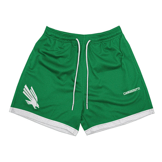 North Texas - NCAA Women's Tennis : Giuliana Ciangherotti - Green Shorts-0