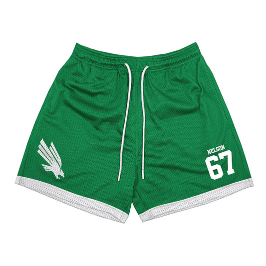 North Texas - NCAA Football : Braydon Nelson - Green Shorts