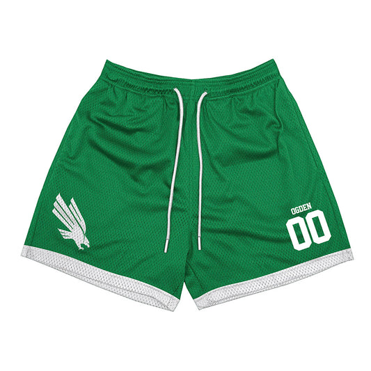 North Texas - NCAA Women's Soccer : Maddie Ogden - Green Shorts