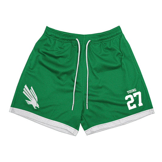 North Texas - NCAA Football : Wyatt Young - Green Shorts