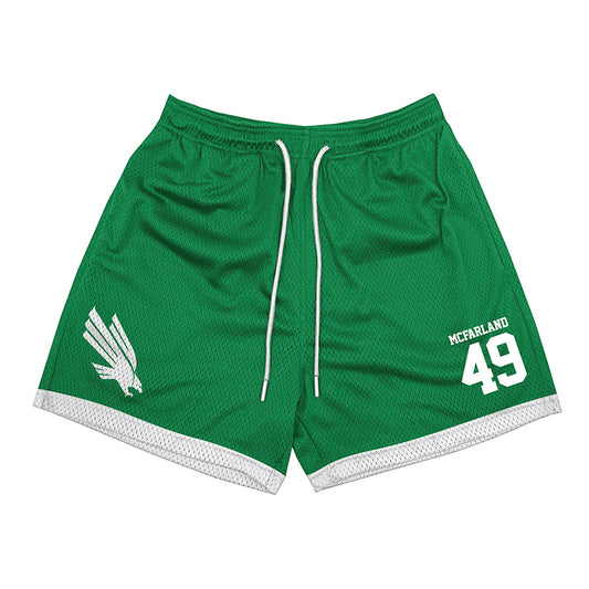 North Texas - NCAA Football : Kamdon McFarland - Green Shorts