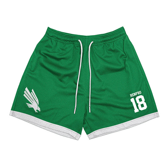 North Texas - NCAA Women's Soccer : Peyton Renfro - Green Shorts-0