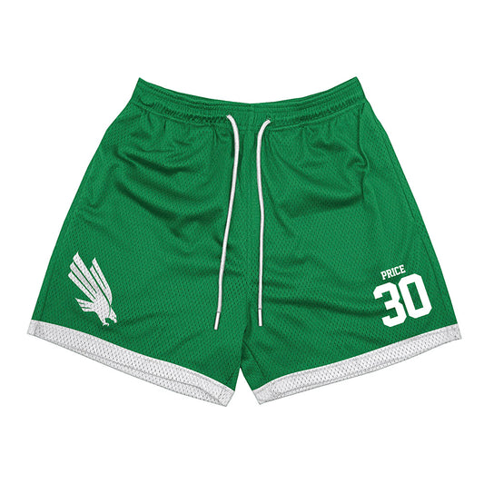 North Texas - NCAA Women's Basketball : Chania Price - Green Shorts