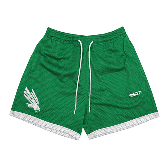 North Texas - NCAA Women's Track & Field : Ava Roberts - Green Shorts-0