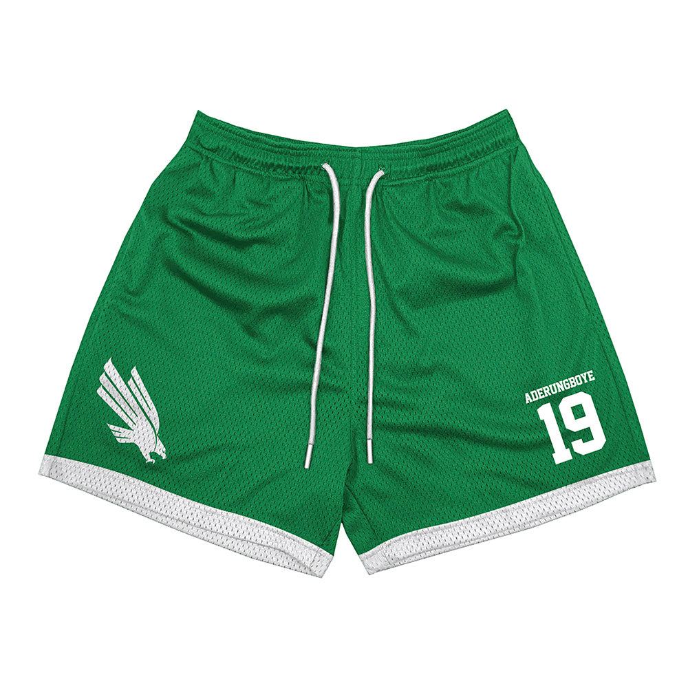 North Texas - NCAA Football : Victor Aderungboye - Green Shorts