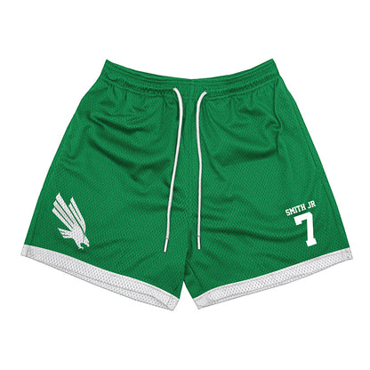 North Texas - NCAA Men's Basketball : Baron Smith Jr - Green Shorts