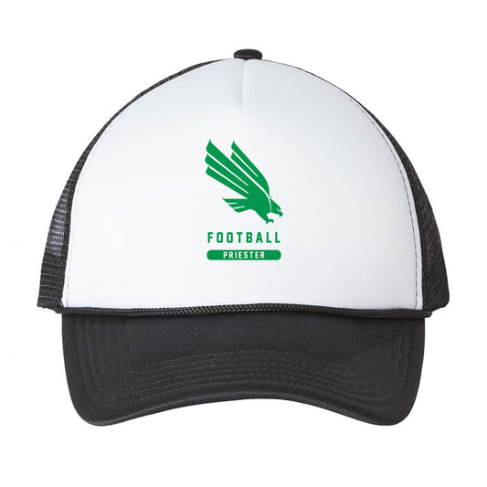 North Texas - NCAA Football : Jahzari Priester - Trucker Hat-0