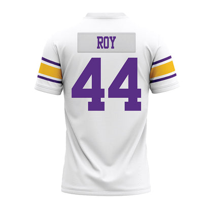 LSU - NCAA Football : Slade Roy - White Premium Football Jersey