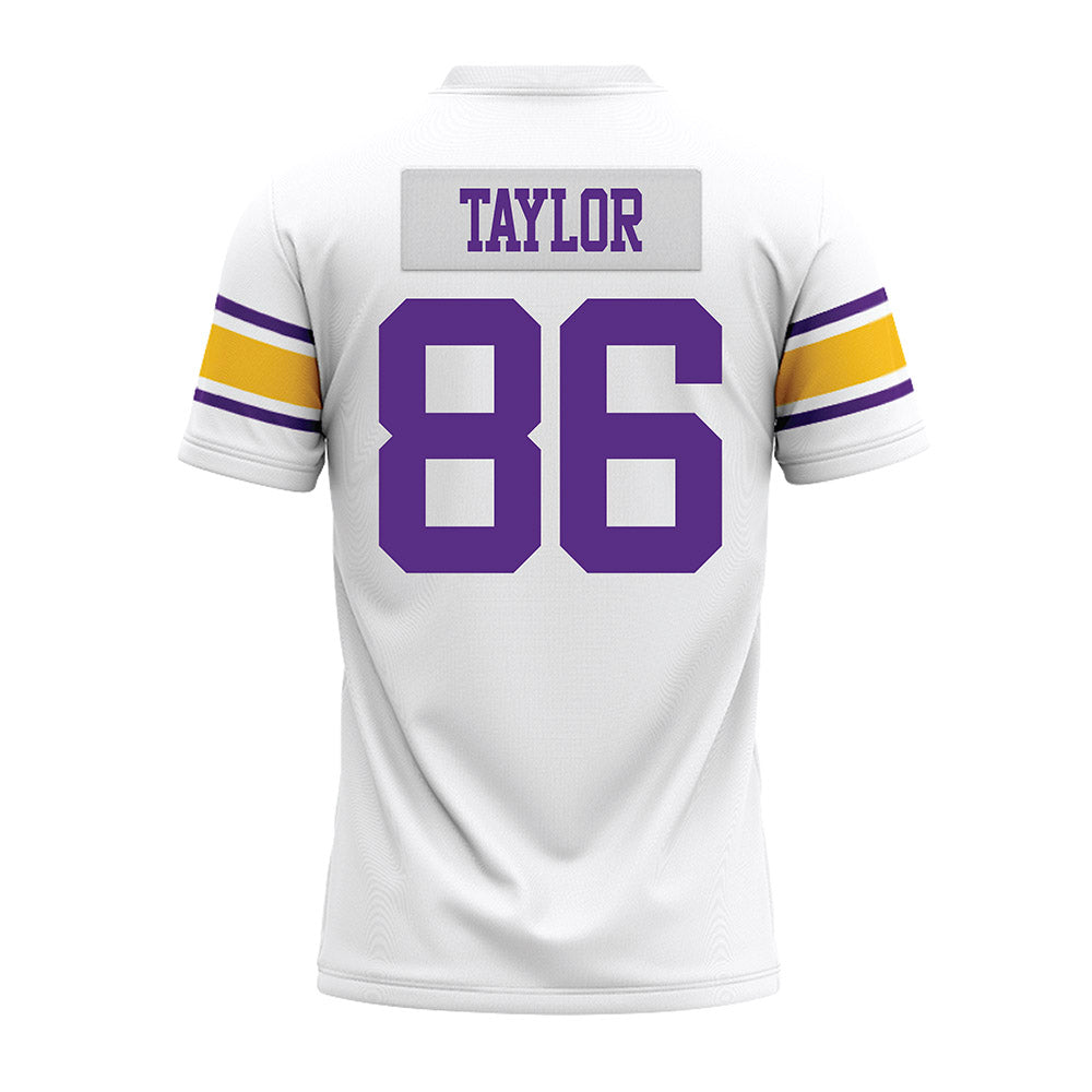 LSU - NCAA Football : Mason Taylor - White Premium Football Jersey