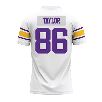 LSU - NCAA Football : Mason Taylor - White Premium Football Jersey