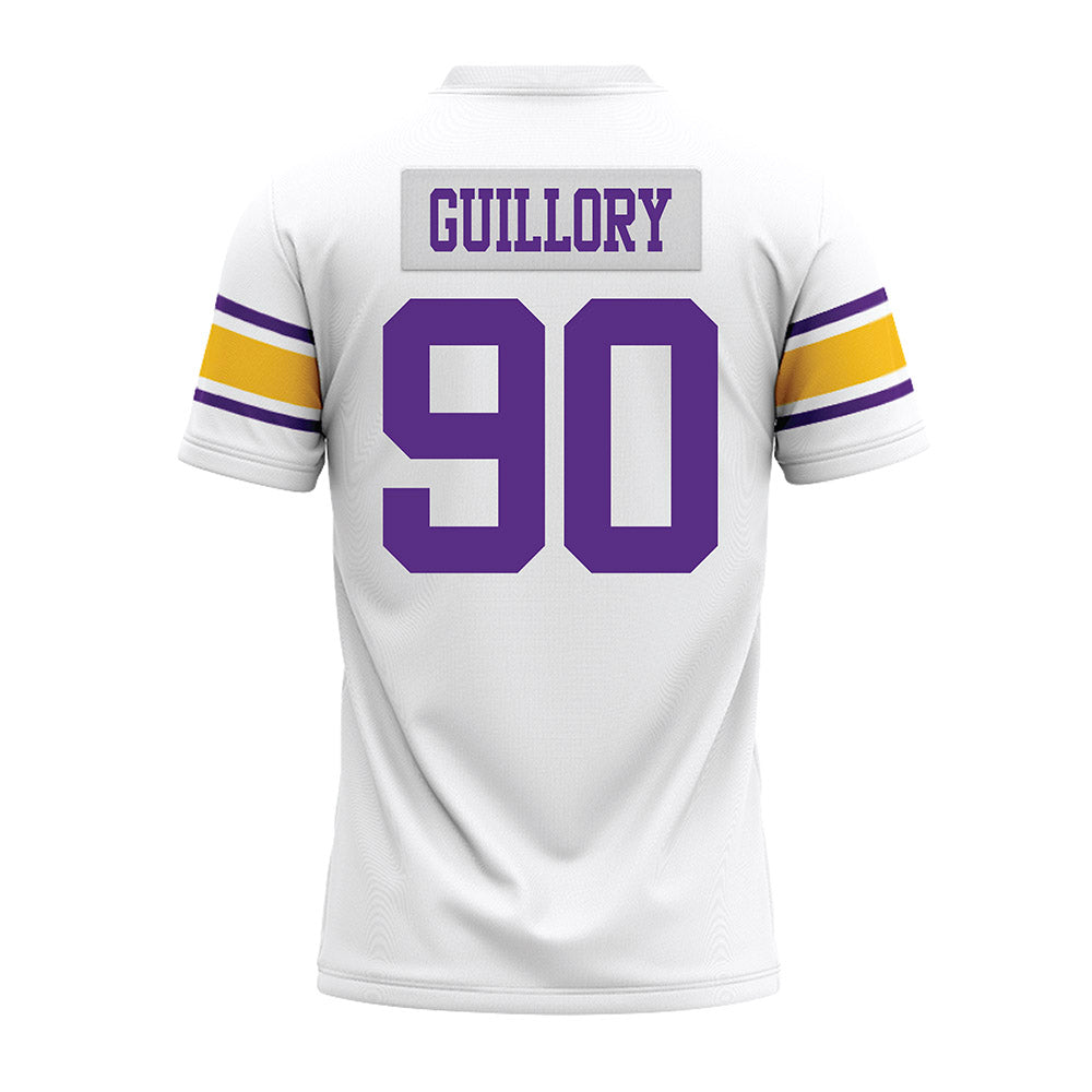 LSU - NCAA Football : Jacobian Guillory - White Premium Football Jersey