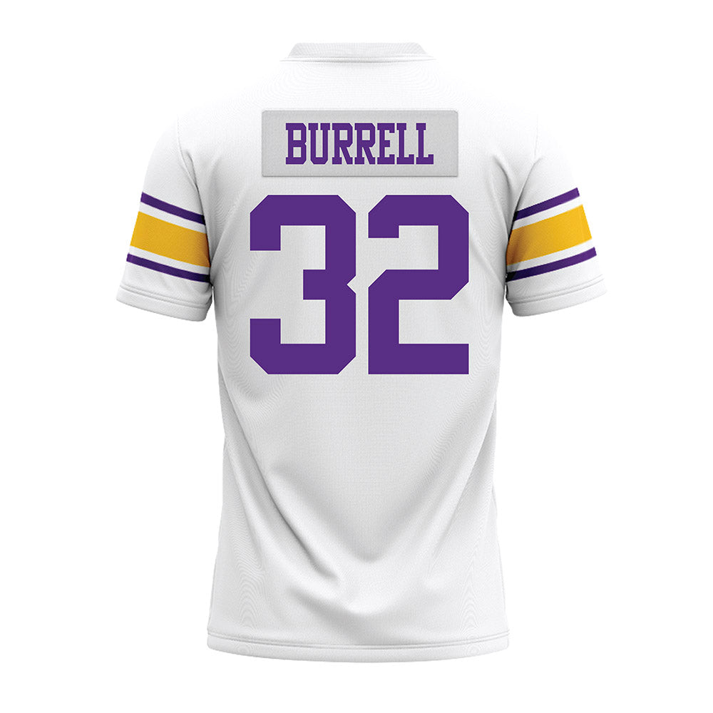 LSU - NCAA Football : Aeron Burrell - White Premium Football Jersey