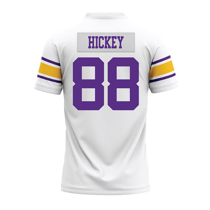 LSU - NCAA Football : Preston Hickey - White Premium Football Jersey