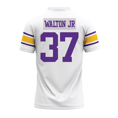 LSU - NCAA Football : Craig Walton Jr - White Premium Football Jersey