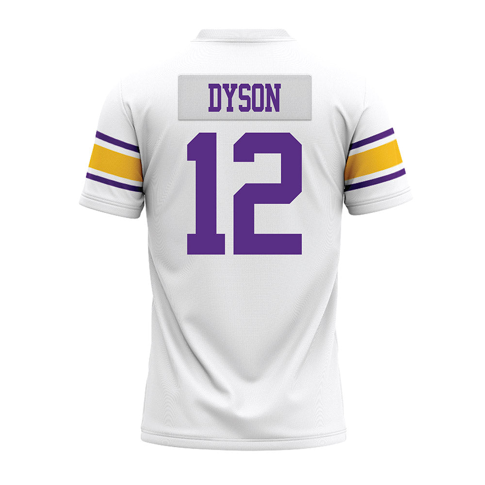 LSU - NCAA Football : Knox Dyson - White Premium Football Jersey