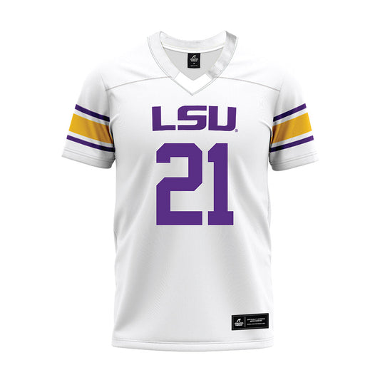 LSU - NCAA Football : Michael Turner - White Premium Football Jersey