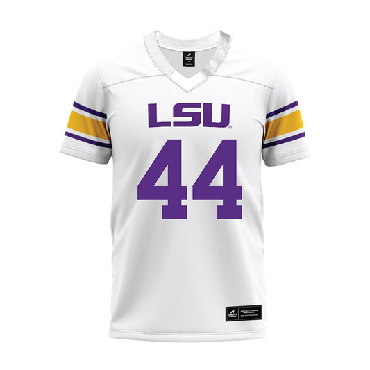 LSU - NCAA Football : Slade Roy - White Premium Football Jersey