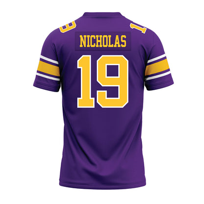 LSU - NCAA Football : Javen Nicholas - Premium Football Jersey