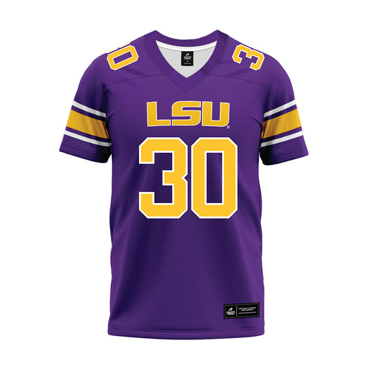 LSU - NCAA Football : Greg Penn III - Premium Football Jersey