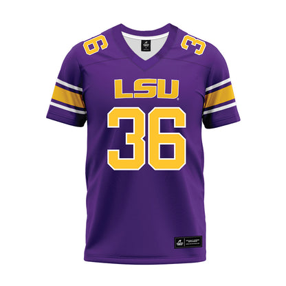 LSU - NCAA Football : Aidan Corbello - Premium Football Jersey