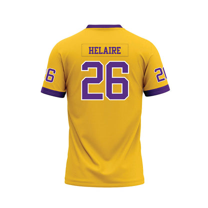 LSU - NCAA Football : Cowinn Helaire - Premium Football Jersey