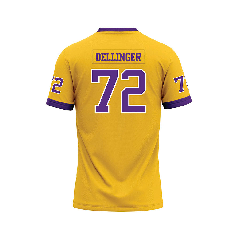 LSU - NCAA Football : Garrett Dellinger - Premium Football Jersey