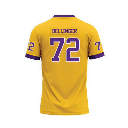 LSU - NCAA Football : Garrett Dellinger - Premium Football Jersey