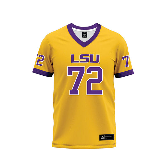 LSU - NCAA Football : Garrett Dellinger - Premium Football Jersey