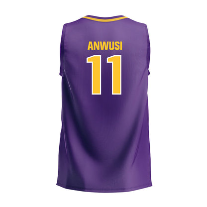 LSU - NCAA Women's Volleyball : Anita Anwusi - Purple Volleyball Jersey