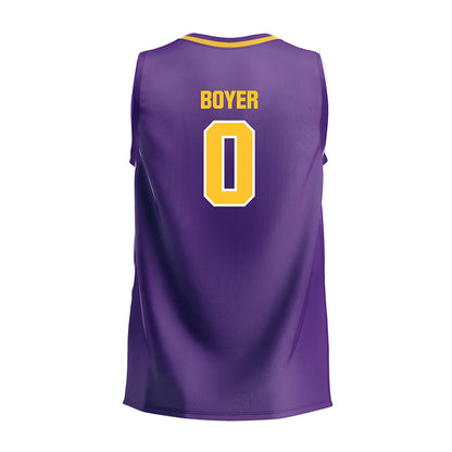 LSU - NCAA Women's Volleyball : Mackenzie Boyer - Purple Volleyball Jersey