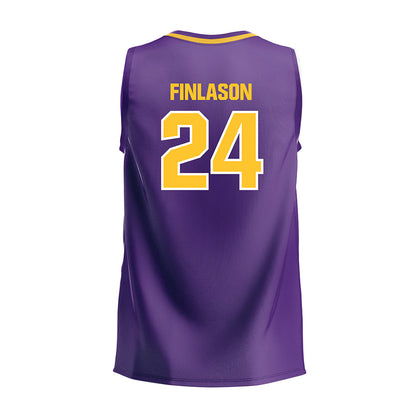 LSU - NCAA Women's Volleyball : Tatum Finlason - Purple Volleyball Jersey