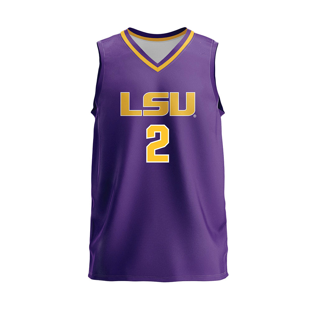 LSU - NCAA Women's Volleyball : Paige Flickinger - Purple Volleyball Jersey