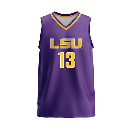 LSU - NCAA Women's Volleyball : AC Froehlich - Purple Volleyball Jersey