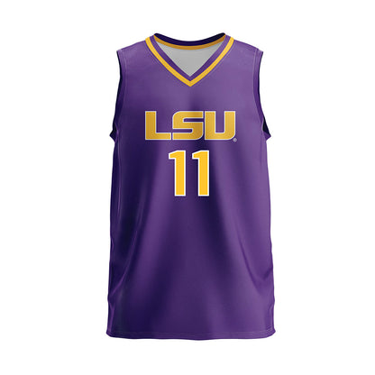 LSU - NCAA Women's Volleyball : Anita Anwusi - Purple Volleyball Jersey