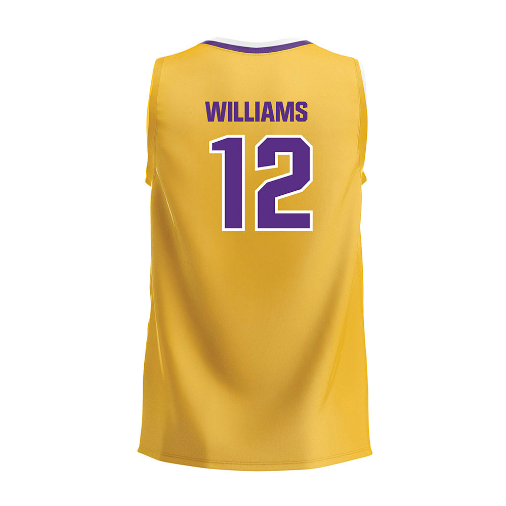 LSU - NCAA Women's Volleyball : Alia Williams - Gold Volleyball Jersey