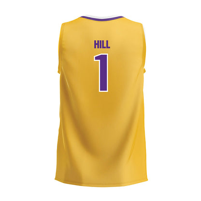 LSU - NCAA Women's Volleyball : Samarah Hill - Gold Volleyball Jersey