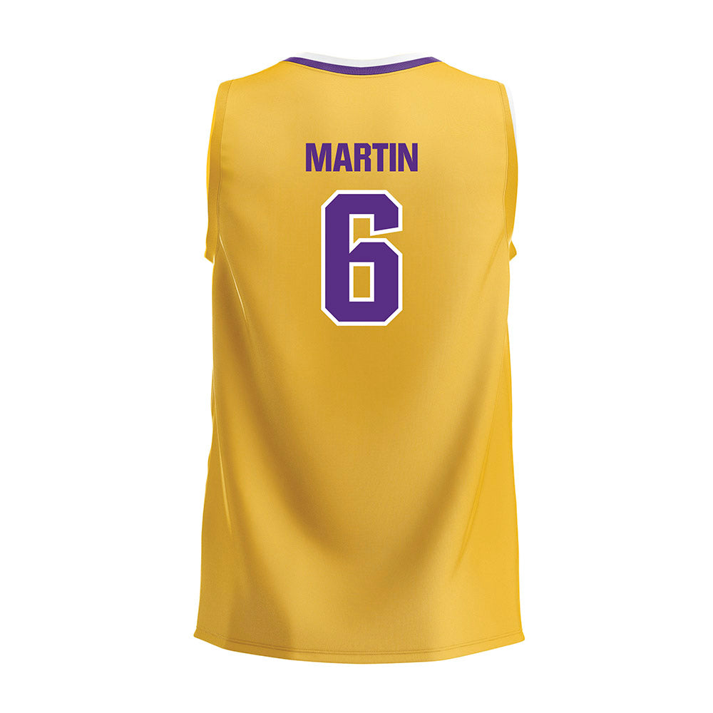 LSU - NCAA Women's Volleyball : Madison Martin - Gold Volleyball Jersey