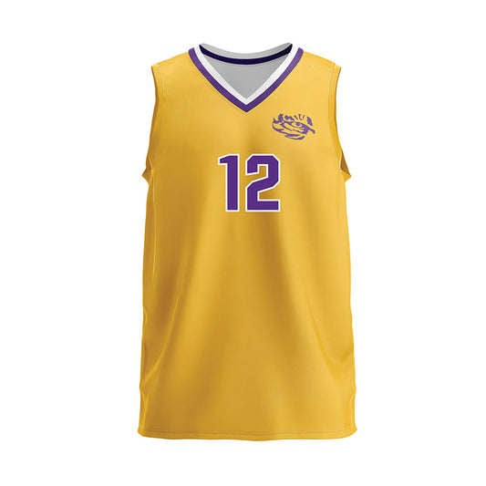 LSU - NCAA Women's Volleyball : Alia Williams - Gold Volleyball Jersey