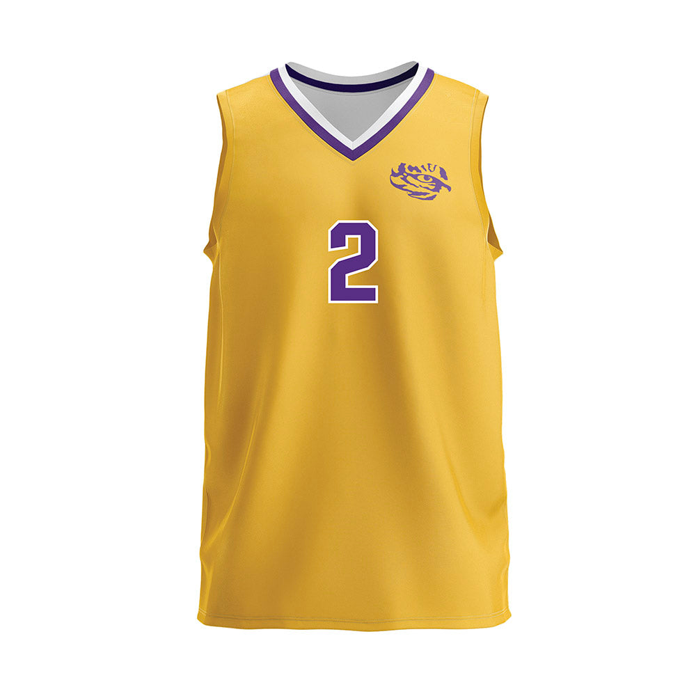 LSU - NCAA Women's Volleyball : Paige Flickinger - Gold Volleyball Jersey