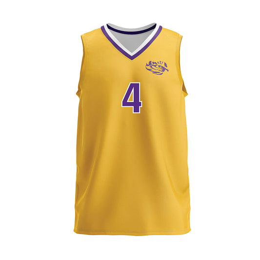 LSU - NCAA Women's Volleyball : Angie Lee - Gold Volleyball Jersey