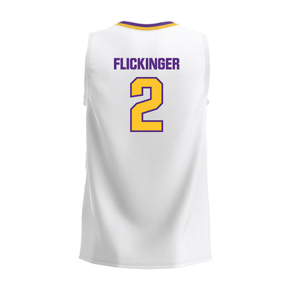 LSU - NCAA Women's Volleyball : Paige Flickinger - White Volleyball Jersey